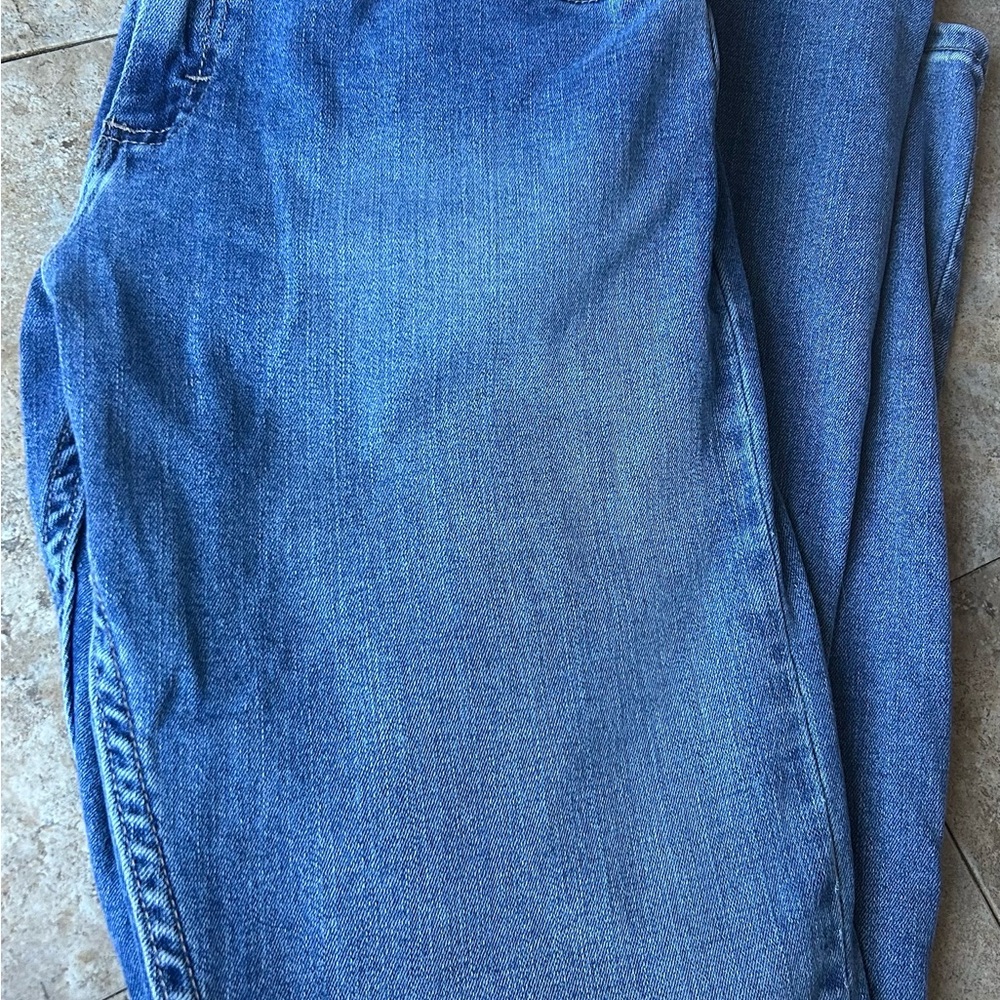 Young boy’s/teen Lee Regular Fit slim sized blue jeans with adjustable waist